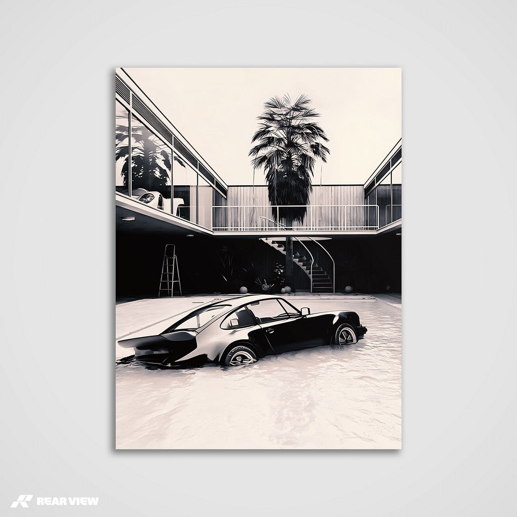 Deep End Drive - 911 Art Print