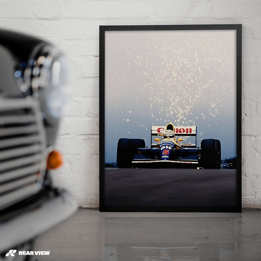 Blazing Sparks - GP Art Print