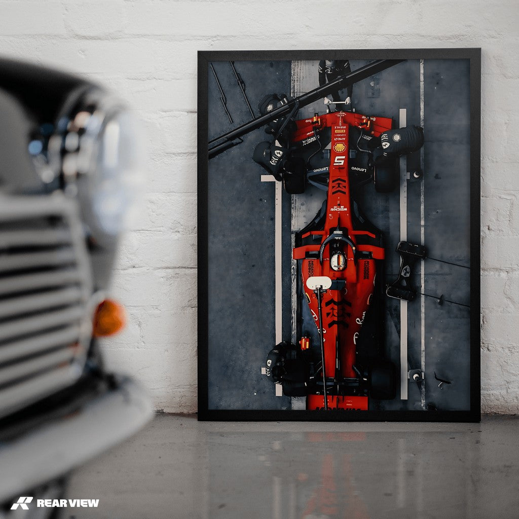 Pitstop Focus - GP Art Print