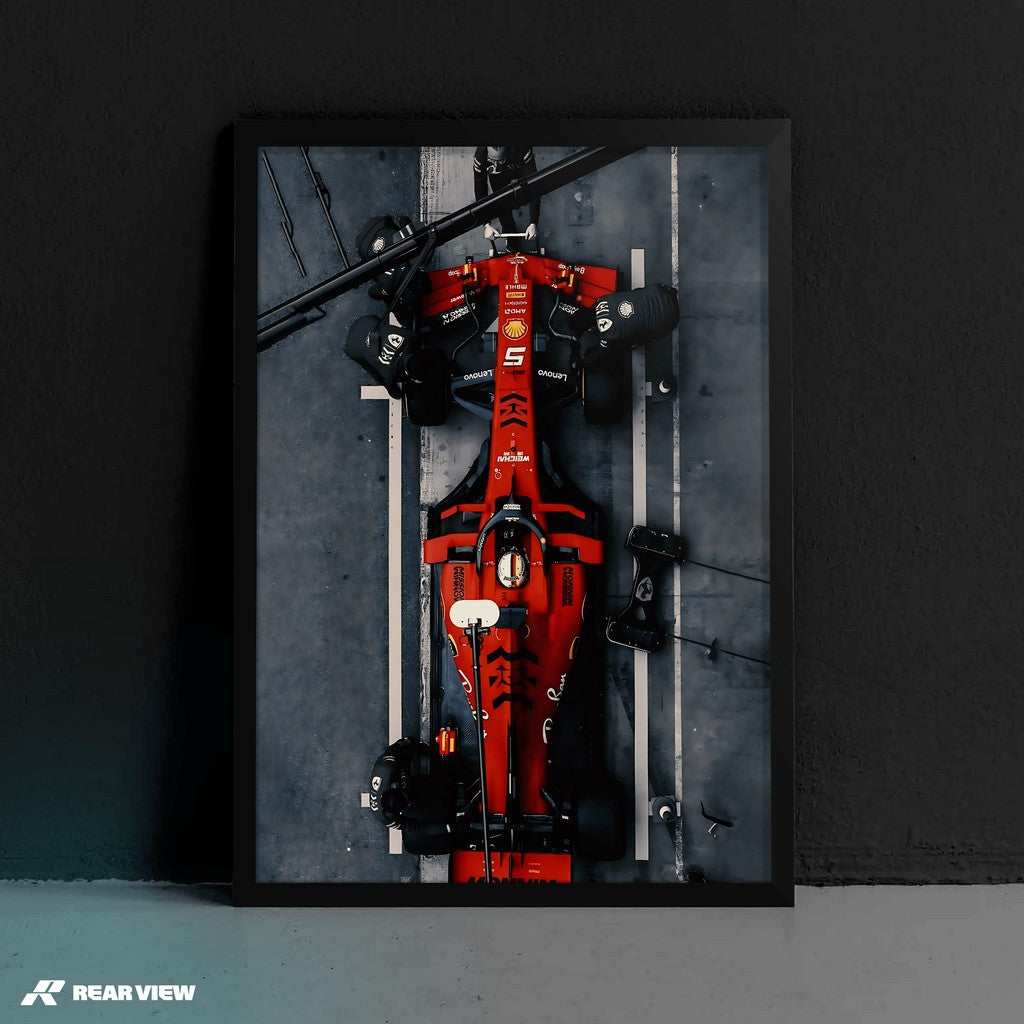 Pitstop Focus - GP Art Print