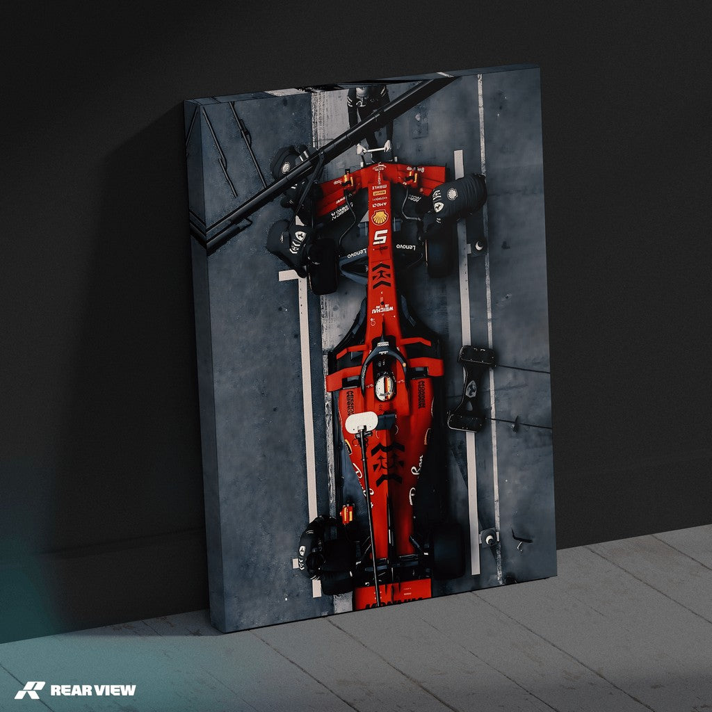 Pitstop Focus - GP Art Print