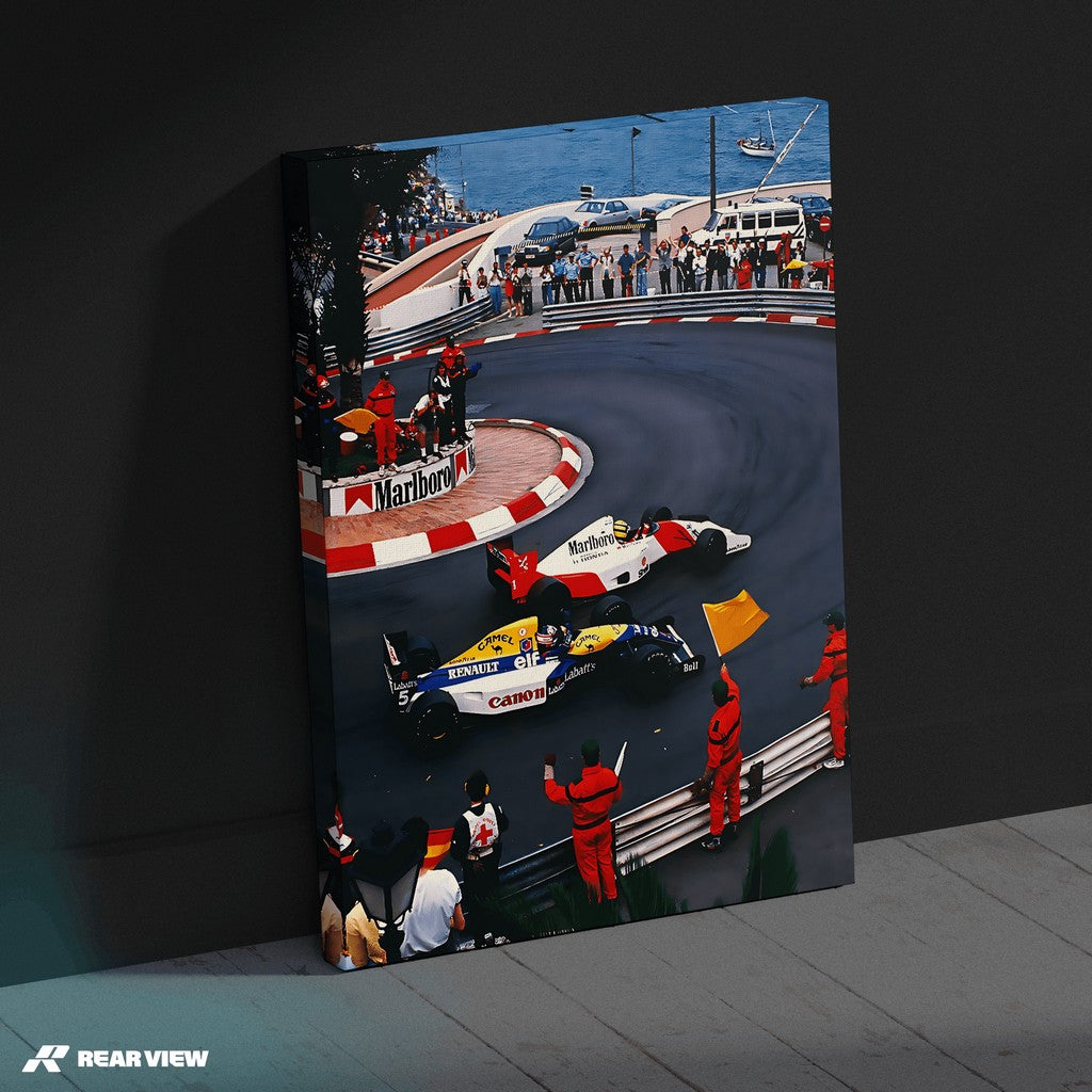 Monaco Duel - Racing Art Print