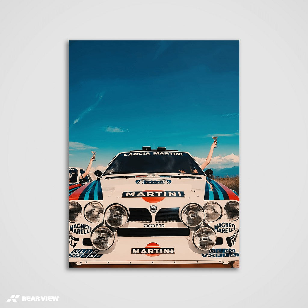 Cheers in Gear - Martini Legends Art Print