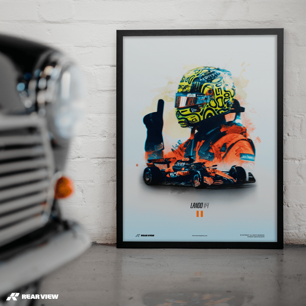 Race Pulse – Lando Art Print