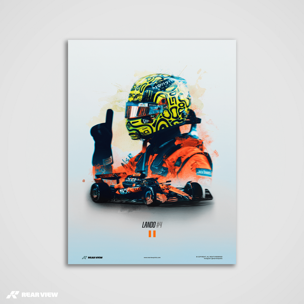 Race Pulse – Lando Art Print