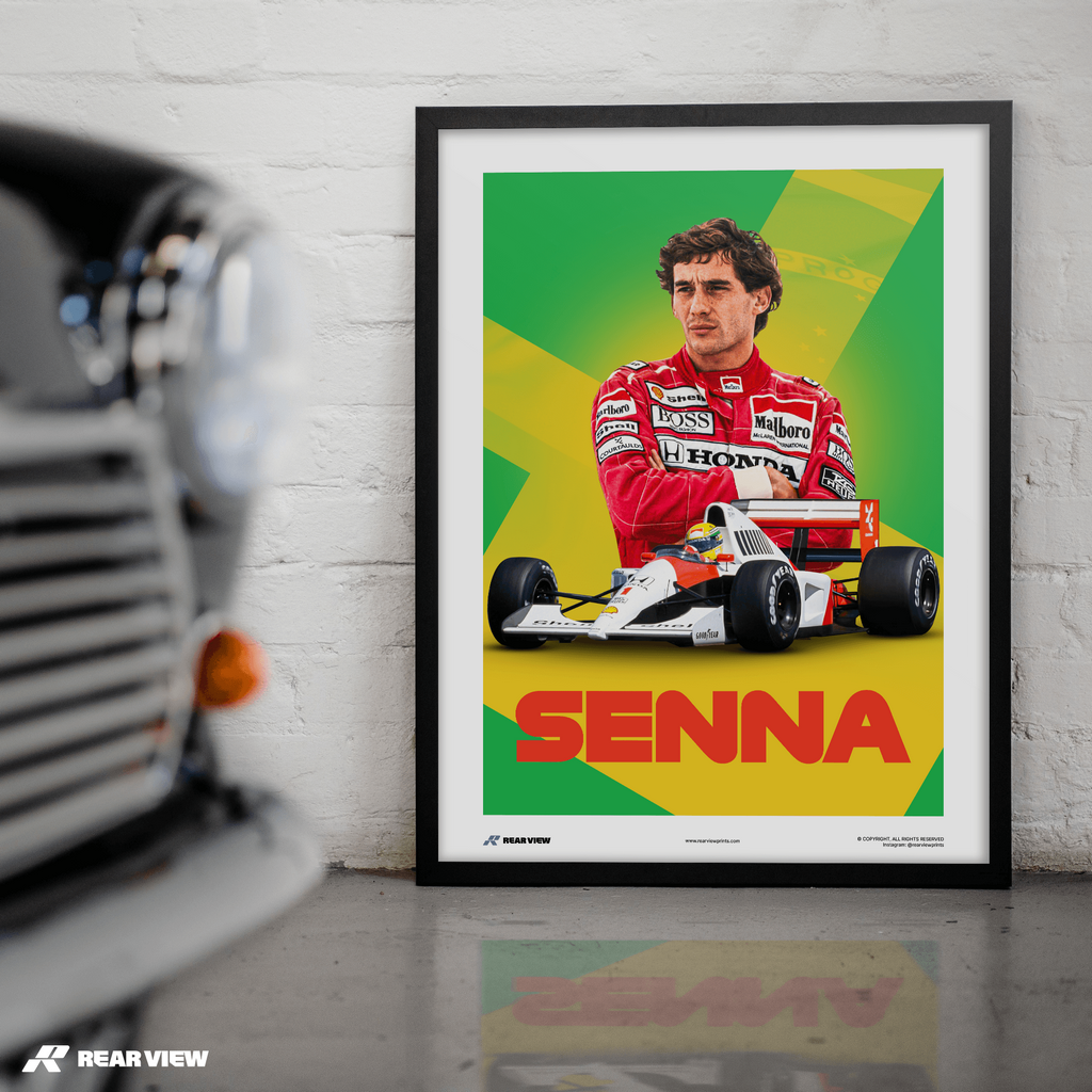 Legacy Speed – Brazil Icon Art Print