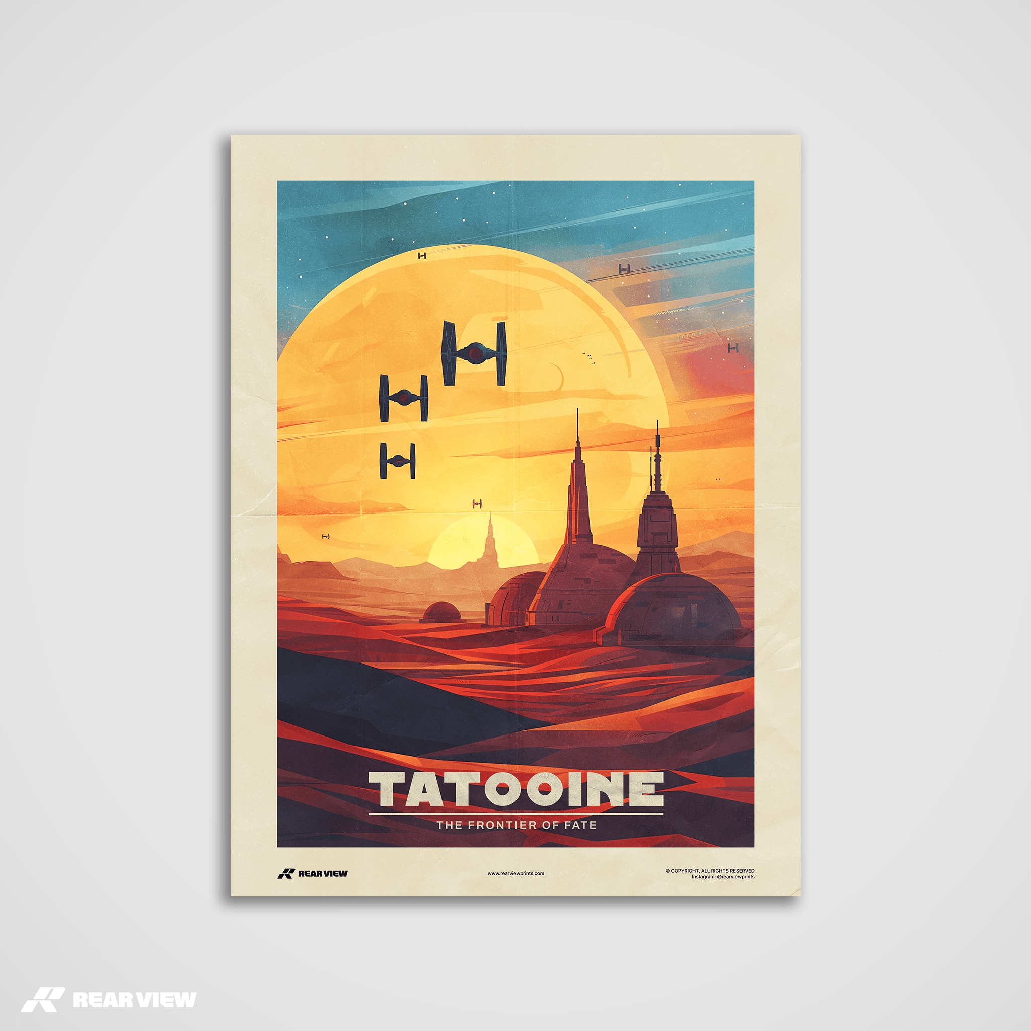 The Desert Planet - Movie Art Print